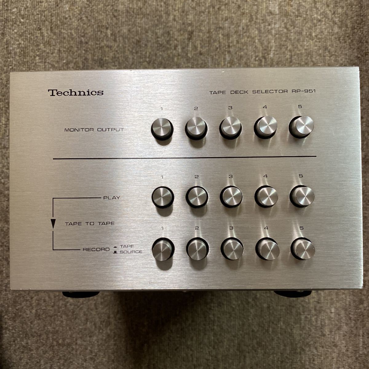 Technics テクニクス RP-951 テープデッキセレクター Technics テクニクス RP-951 テープデッキセレクター