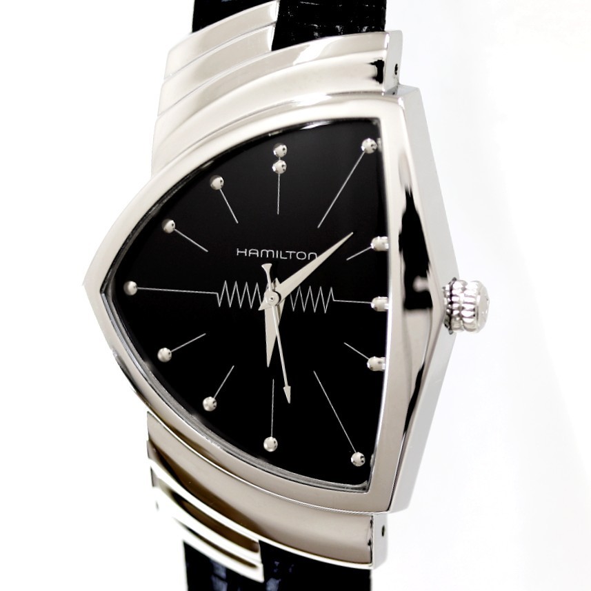 ハミルトン ベンチュラ H24411732 腕時計 クォーツ メンズ 新品同様品
