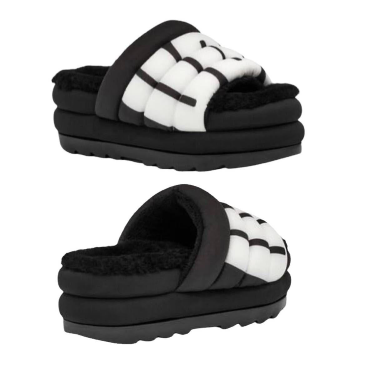 ☆正規品新品☆UGG W MAXI SLIDE LOGO アグ サンダル マキシ スライド