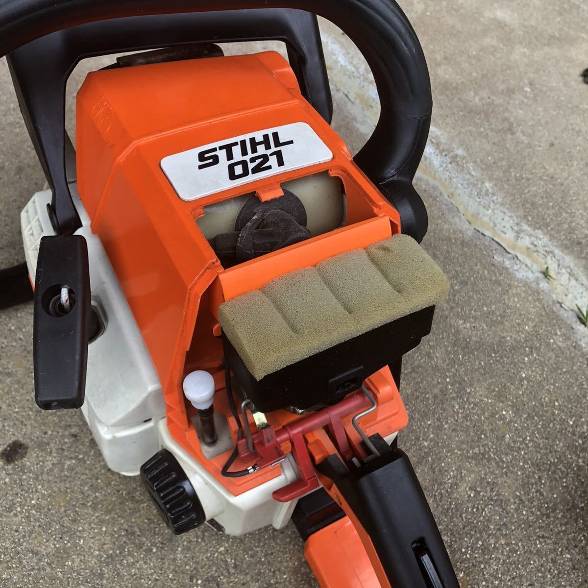 STIHL 021 スチール エンジンチェーンソー チェンソー ジャンク STIHL 021 スチール エンジンチェーンソー チェンソー ジャンク