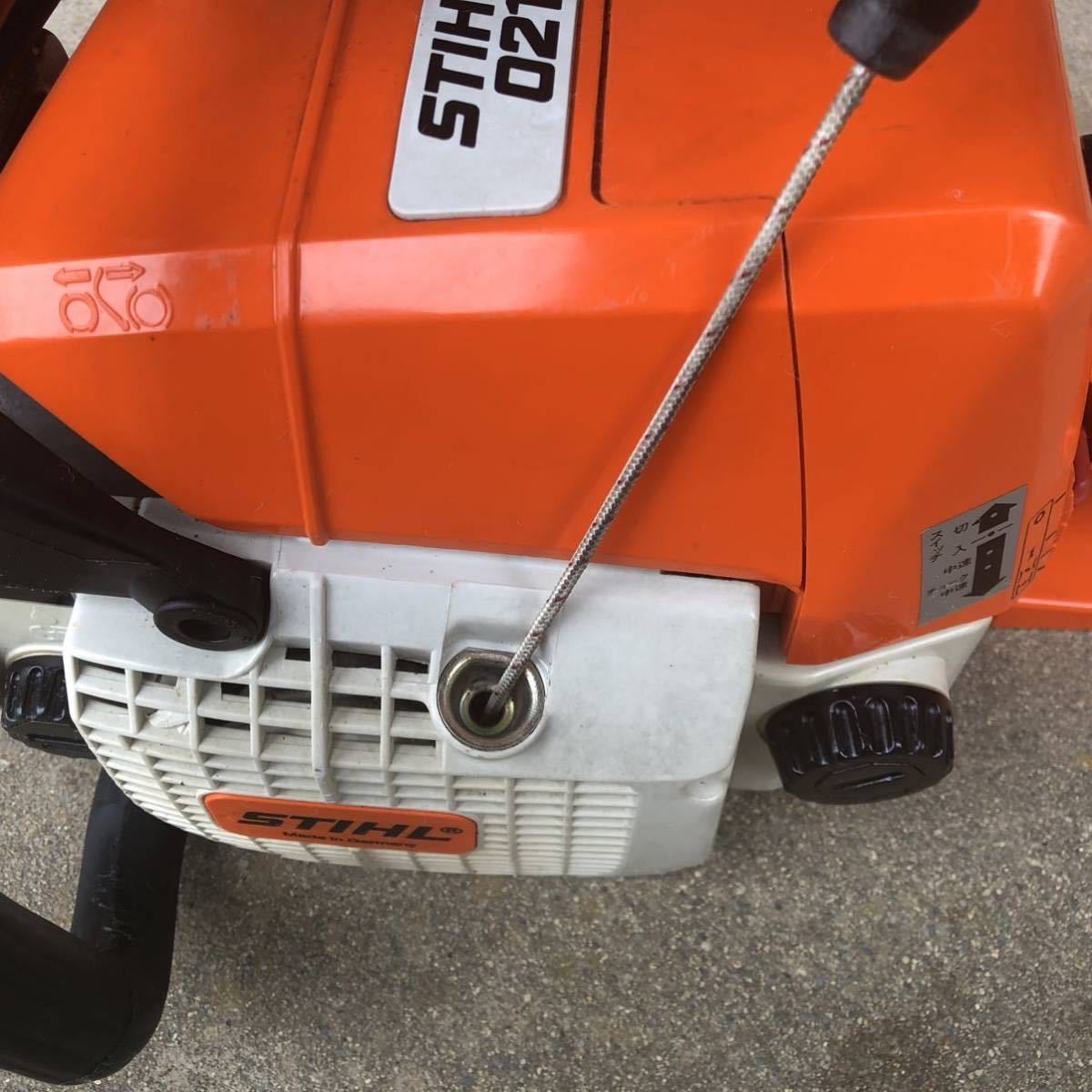STIHL 021 スチール エンジンチェーンソー チェンソー ジャンク STIHL 021 スチール エンジンチェーンソー チェンソー ジャンク