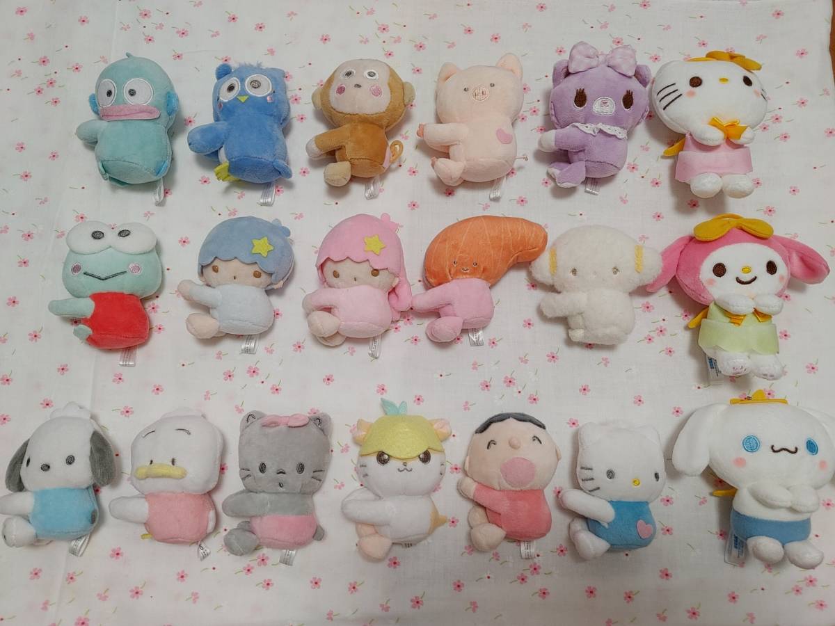 サンリオ☆クリップマスコットぬいぐるみ ポチャッコ キキララ サンリオ☆クリップマスコットぬいぐるみ ポチャッコ キキララ