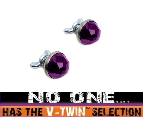 V-TWIN 37-2105 purple purple reflector set Purple Reflector Set