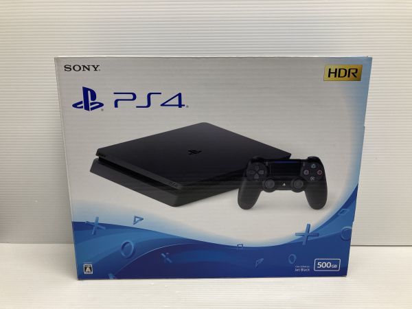 N356-220403-51 PlayStation 4 ジェット・ブラック 500GB 品 やや難あり CUH-2200