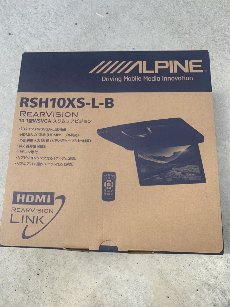アルパイン フリップダウンモニター 10.1インチ RSH10XS-L-B ic.sch.id