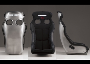 [BRIDE/ bride ] full bucket seat XERO VS black FRP made silver shell [H03ASF(H03AMF)]