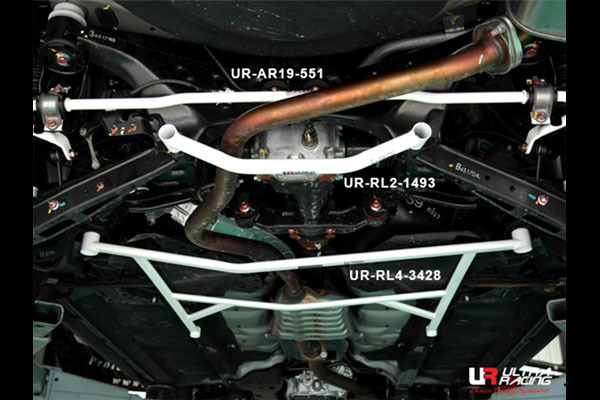 ピンク・ブルー ULTRA RACING ウルトラレーシング リアメンバーブレース フォレスター SJG RL4-3428 ULTRA RACING ボディ補強 | enmouvement.ch