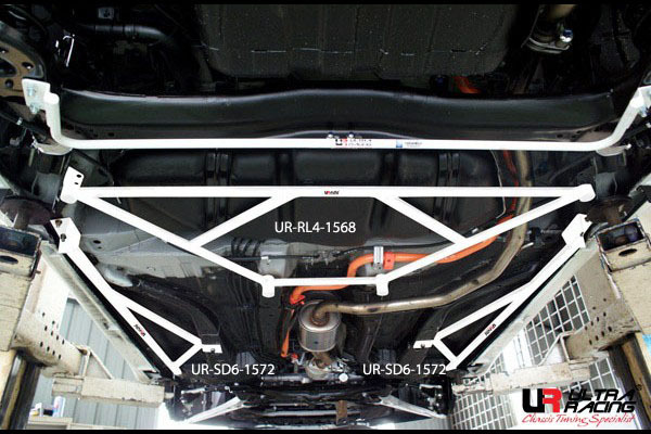 [Ultra Racing] side lower bar Honda CR-Z ZF1 10/02-17/01 [SD6-1572P]