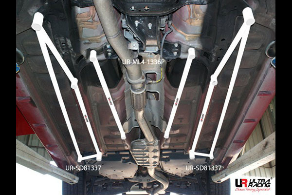 [Ultra Racing] side lower bar Subaru Impreza GRB 07/06-14/08 [SD8-1337P]