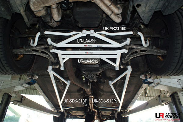 [Ultra Racing] front member brace Subaru Impreza GC8 92/11-07-06 [LA4-511]