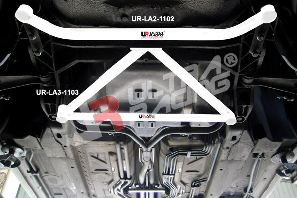 [Ultra Racing] front member brace Porsche Boxster 986K 96/10-04/12 [LA3-1103]