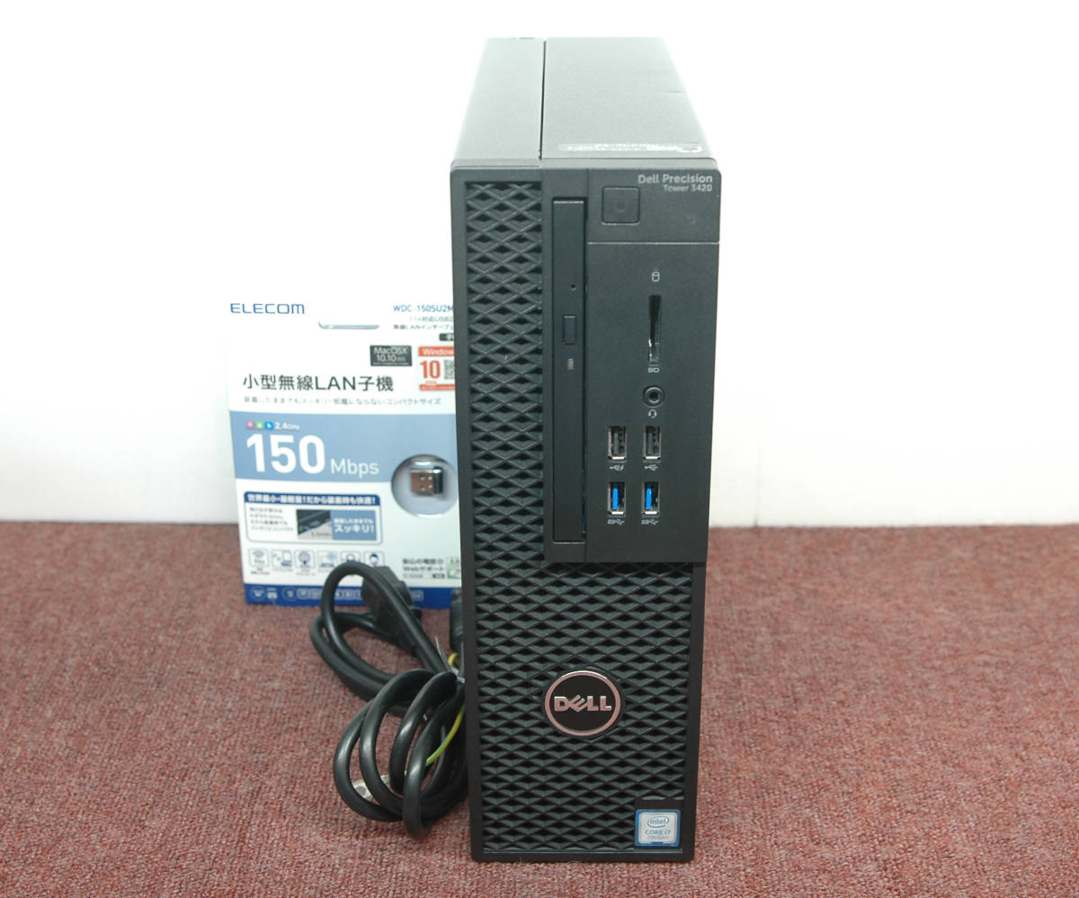 □□第7世代 i7-7700/大容量32GBメモリ/新品M.2 SSD1TB+HDD3TB!DELL