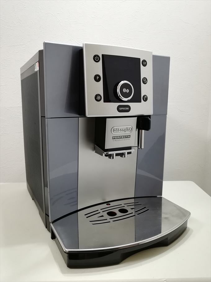 送料無料 DeLonghi PERFECTA ESAM5500MH デロンギ 全自動エスプレッソマシン ペルフェクタ カプチーノ コーヒーマシン  動作品 ジャンク扱い