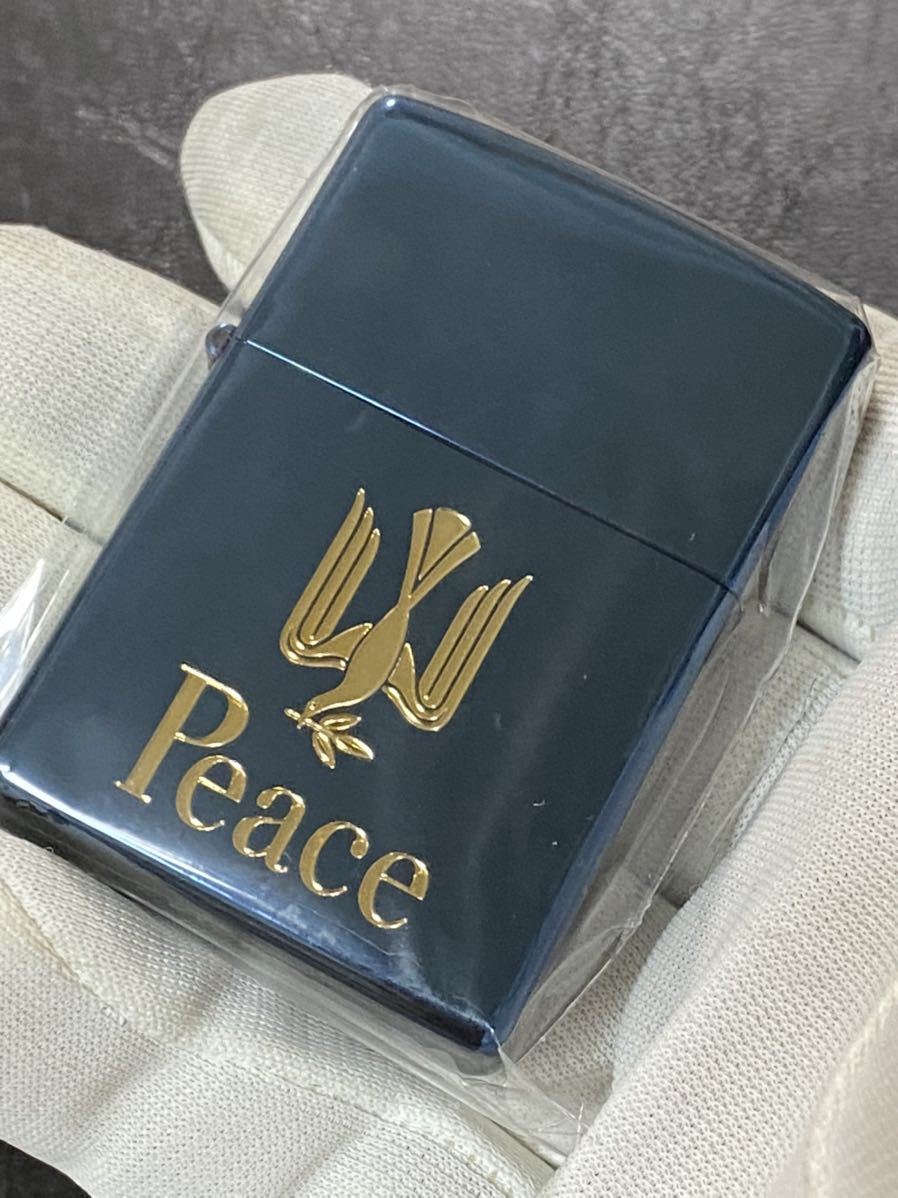 zippo Peace 2007 Model 限定品 ブルーチタン 希少モデル 2007年製