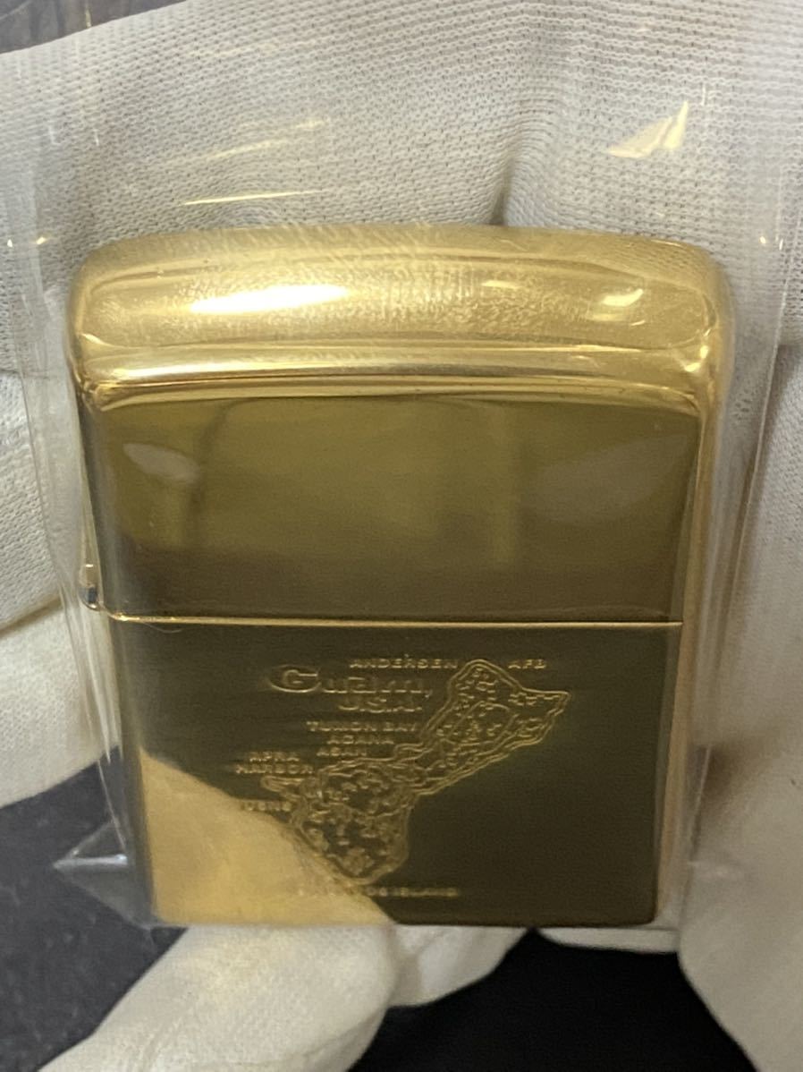 zippo GOLD Guam U.S.A グアム ヴィンテージ 1996年製-