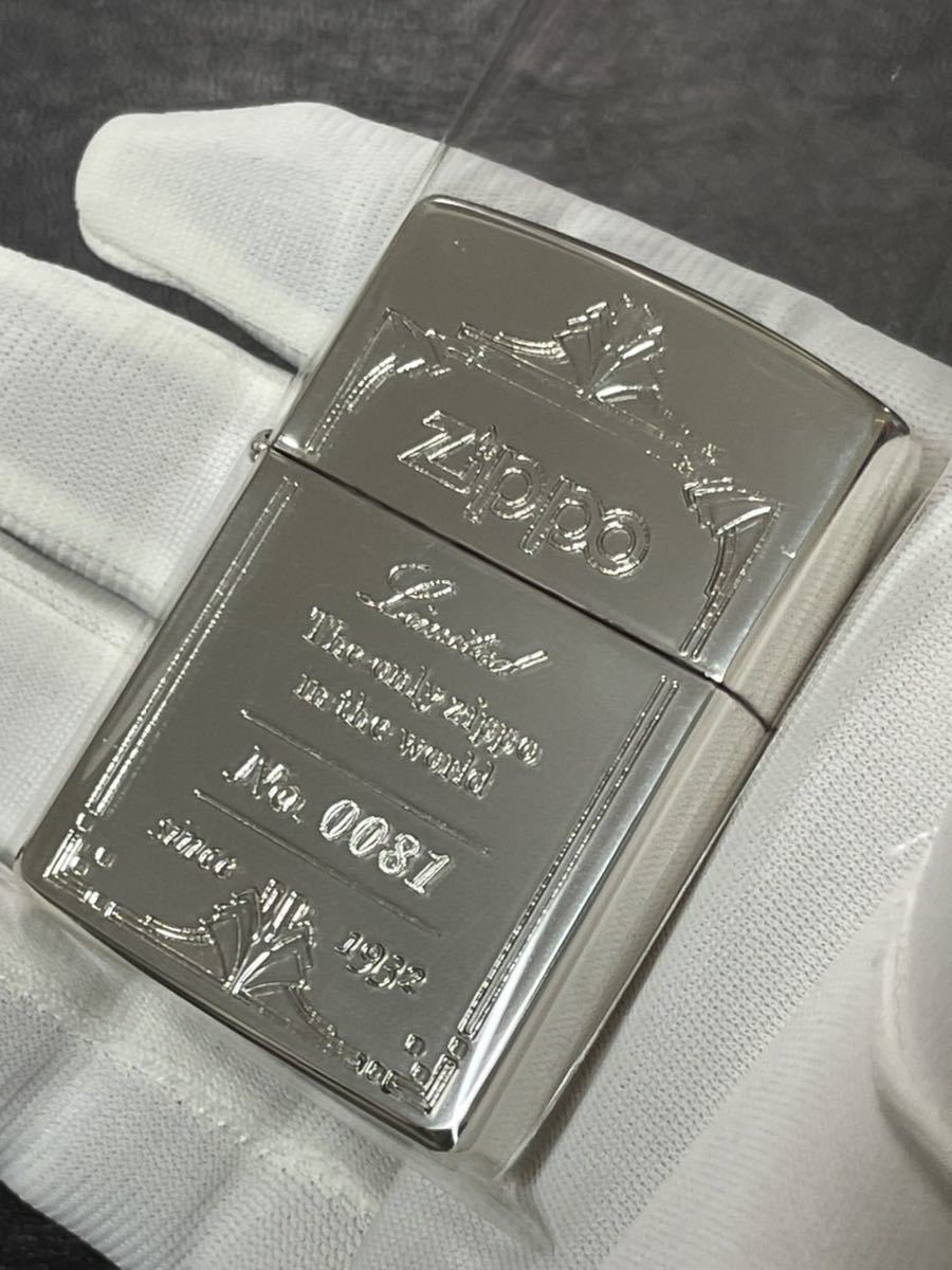zippo SILVER 通しナンバー入り 限定品 希少モデル ヴィンテージ zippo SILVER 通しナンバー入り 限定品 希少モデル ヴィンテージ
