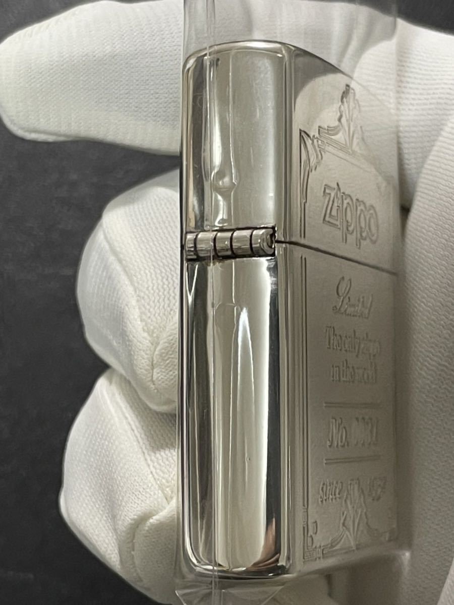 zippo SILVER 通しナンバー入り 限定品 希少モデル ヴィンテージ zippo SILVER 通しナンバー入り 限定品 希少モデル ヴィンテージ