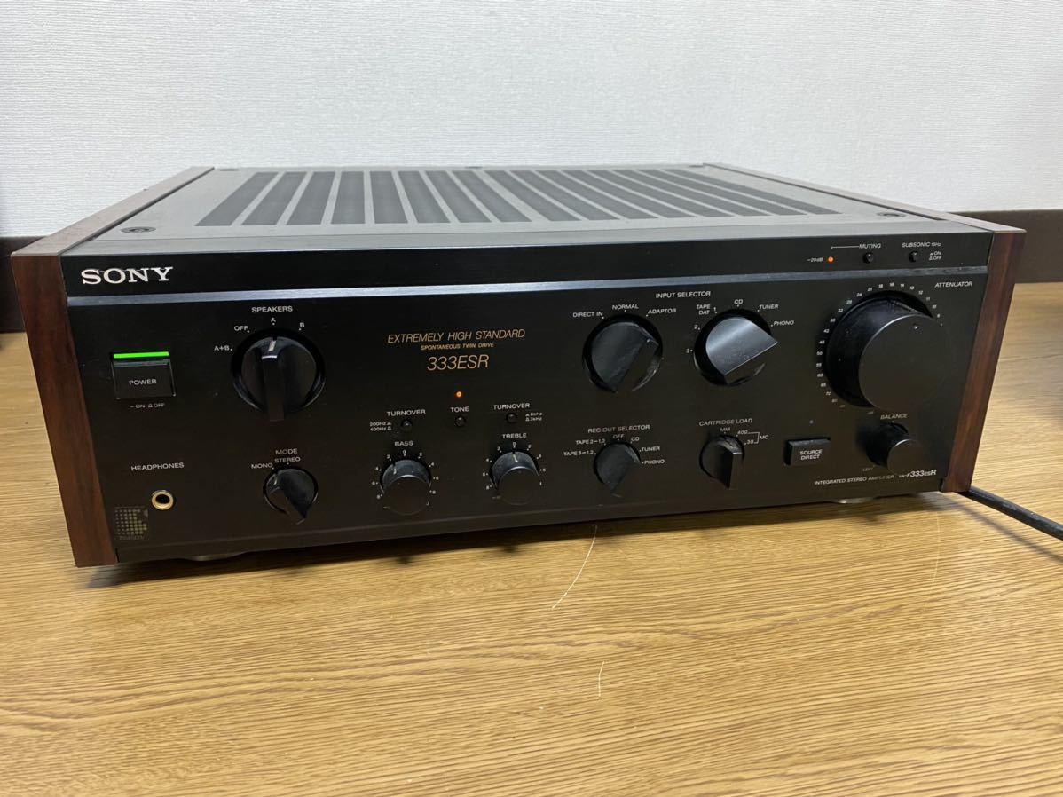 ソニー TA-F333ESR プリメインアンプ AMPLIFIER gastech.com.tr