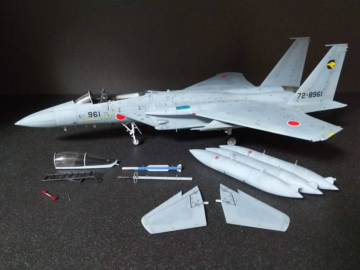 航空自衛隊　F15Jイーグル　”近代改修機　形態Ⅱ型”　ハセガワ　1/48完成品_画像10