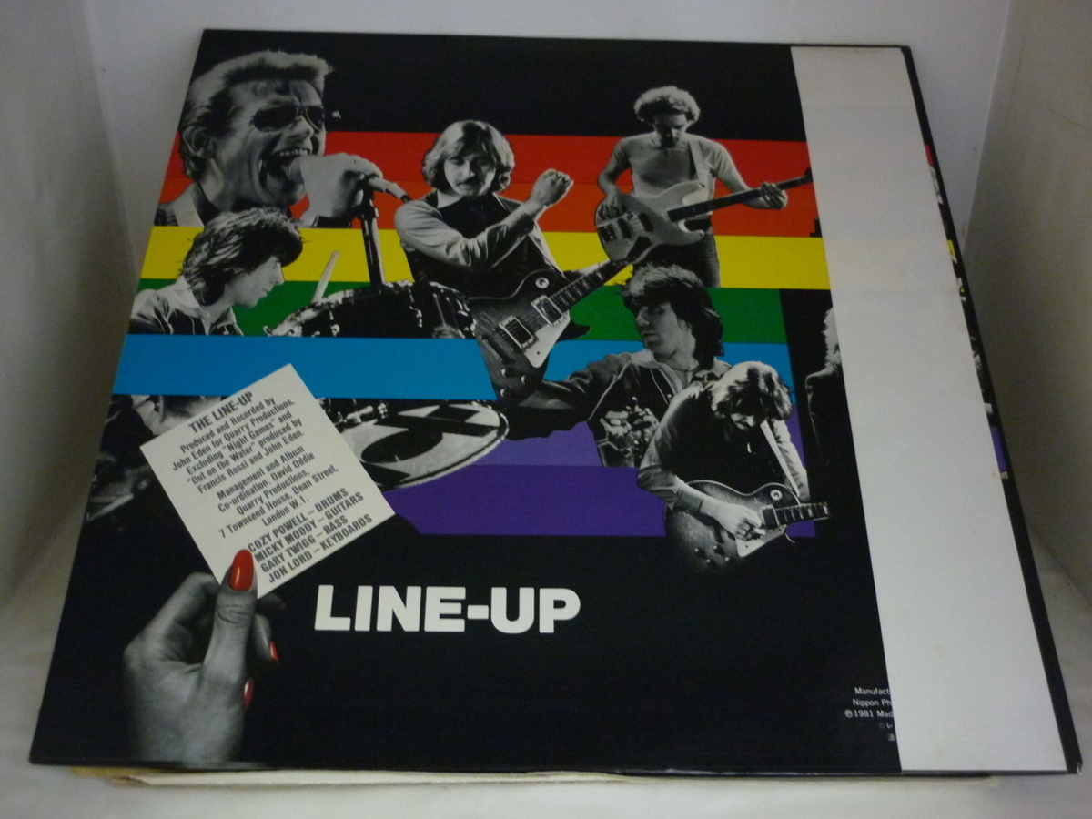 LPA12785　グラハム・ボネット GRAHAM BONNET　/　孤独のナイト・ゲーム LINE-UP　/　国内盤LP 盤良好_画像2