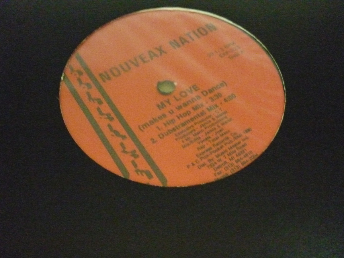 LPA11629　MOUVEAX NATION　/　MY LOVE　/　輸入盤12インチ　盤良好_画像1