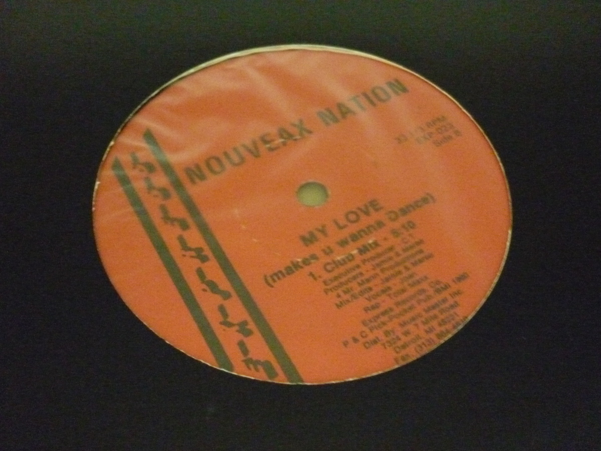 LPA11629　MOUVEAX NATION　/　MY LOVE　/　輸入盤12インチ　盤良好_画像2