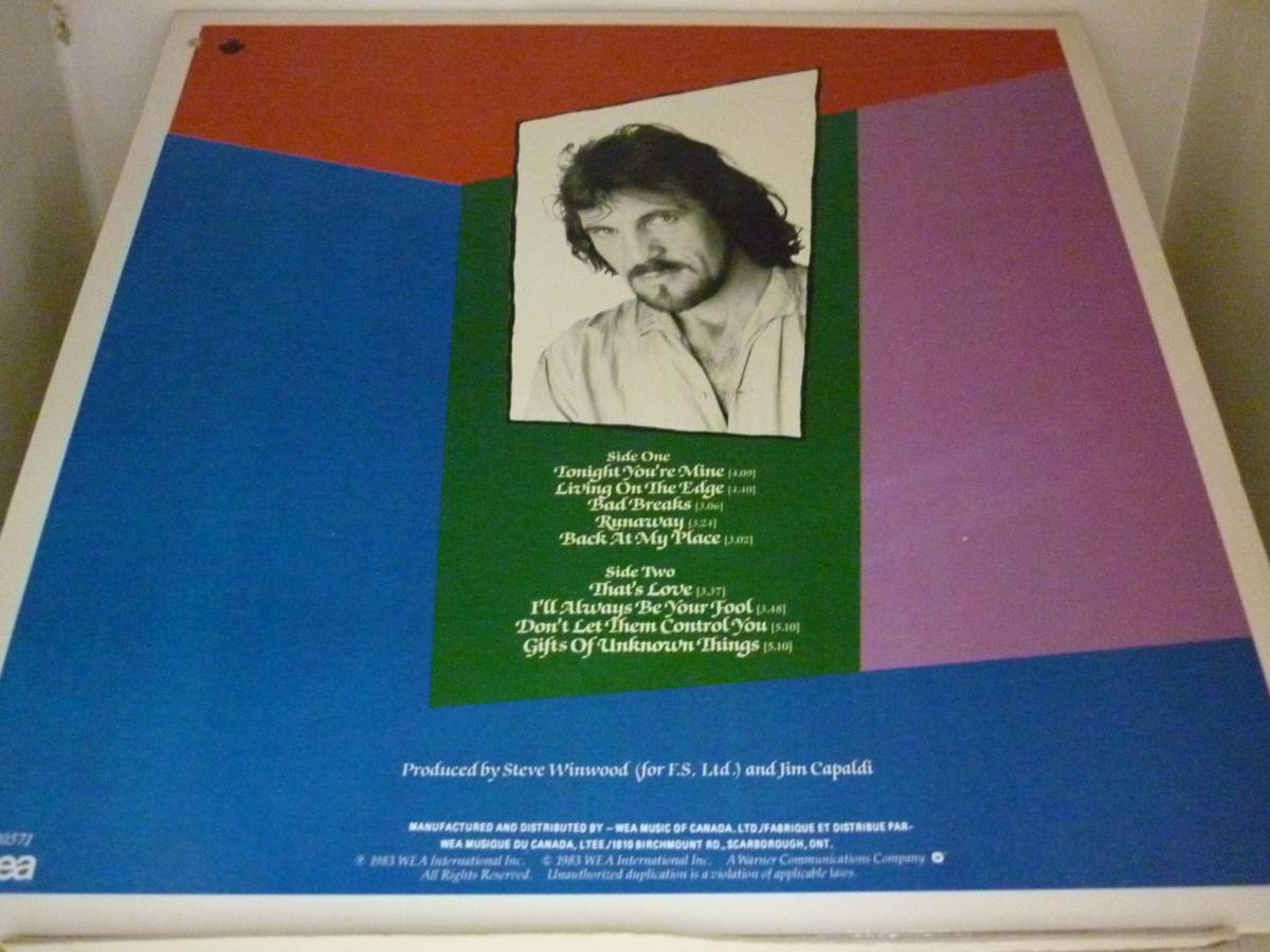 LPA8077 ジム・キャパルディ JIM CAPALDI / FIERCE HEART / カナダ盤LP 盤良好_画像2