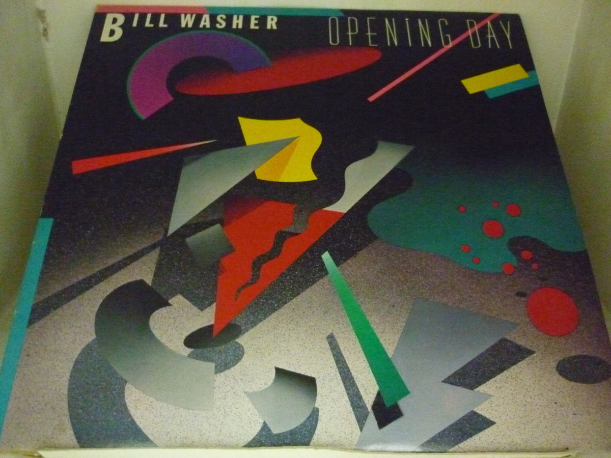 LPA9622　ビル・ウォッシャー BILL WASHER / オープニング・デイ OPENING DAY / 国内盤LP 盤良好_画像1