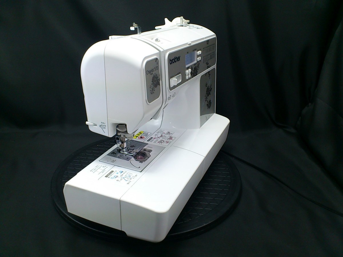 Yahoo!オークション - ブラザーコンピュータミシン シャリオ570