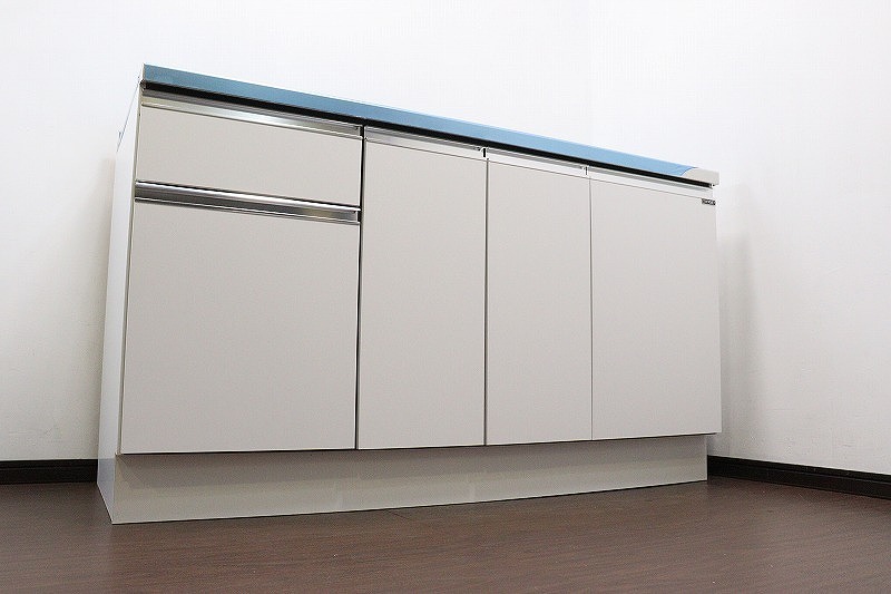 埼玉発】展示品◇S761◇マイセット◇深型トップ出し流し台◇W1500◇扉