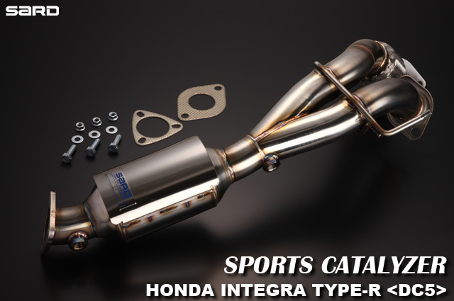 自動車関連業者直送限定 SARD スポーツキャタライザー HONDA ホンダ インテグラ TYPE-R ABA-DC5 K20A