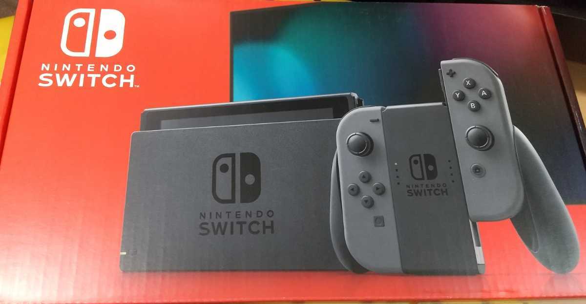 販売セール  グレー　スイッチ　本体 Switch Nintendo 家庭用ゲーム本体