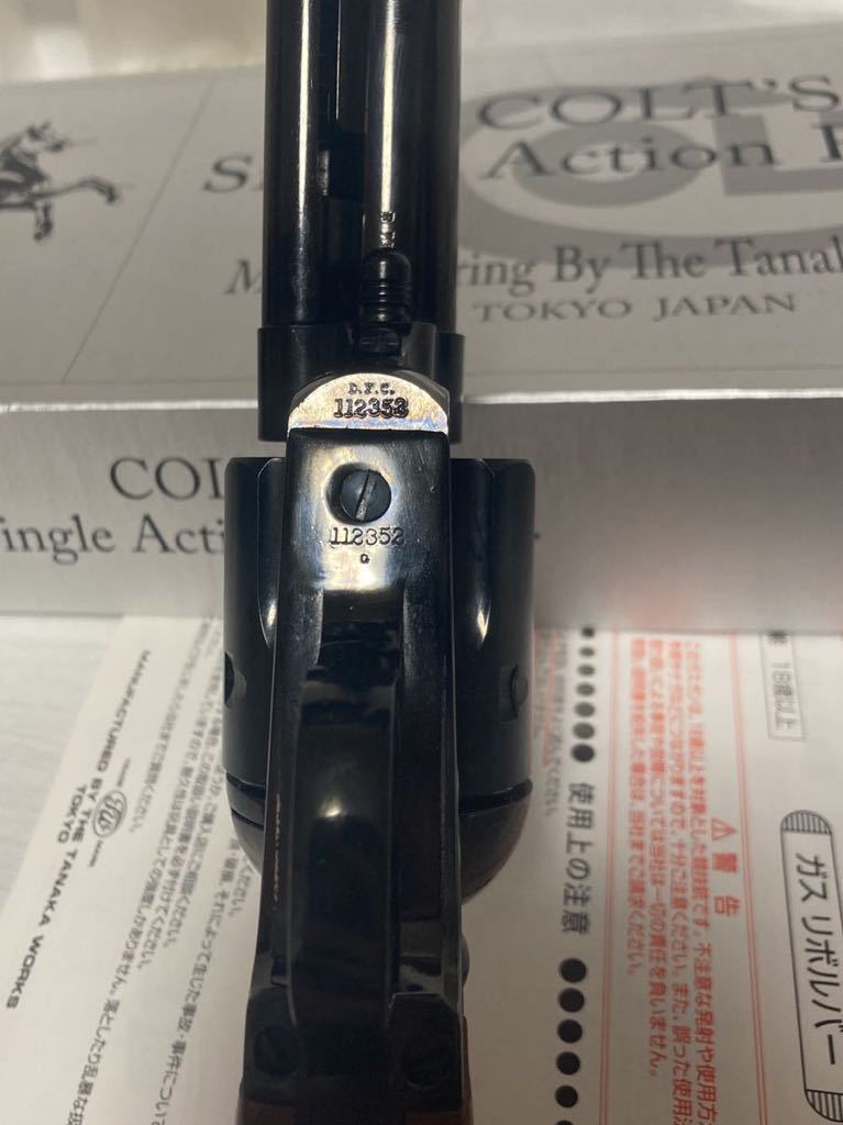 爆買い通販 ヤフオク! - タナカ コルトSAA1st HWガスリボルバー スティー... 最新品得価