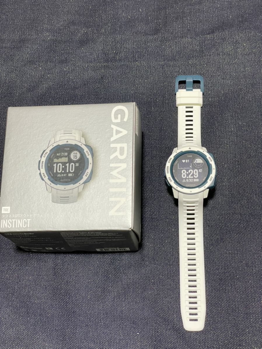 美品GARMIN INSTINCT TIDE インスティンクト タイド ガーミン スマート