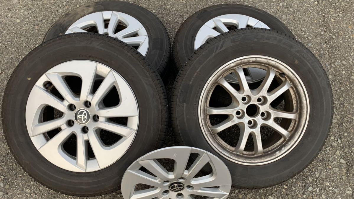 トヨタ 50系プリウス純正アルミ4本セット 15×6.5J 195/65R15 ZVW50