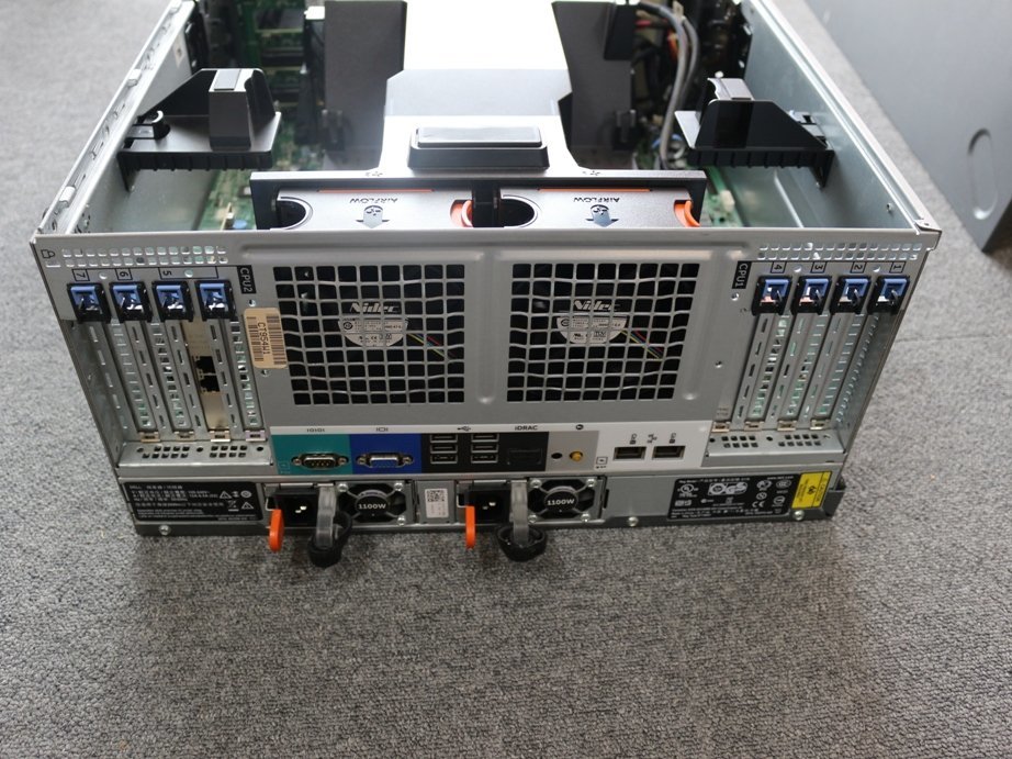 Dell PowerEdge T620 E17S サーバー Xeon E5-2609×2枚 2.40GHz HDD2TB×7個+HDD300GB×3個 メモリ2GB×24枚 _画像2