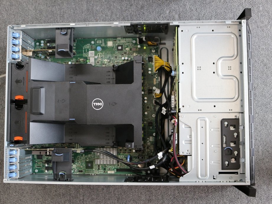 Dell PowerEdge T620 E17S サーバー Xeon E5-2609×2枚 2.40GHz HDD2TB×7個+HDD300GB×3個 メモリ2GB×24枚 _画像1