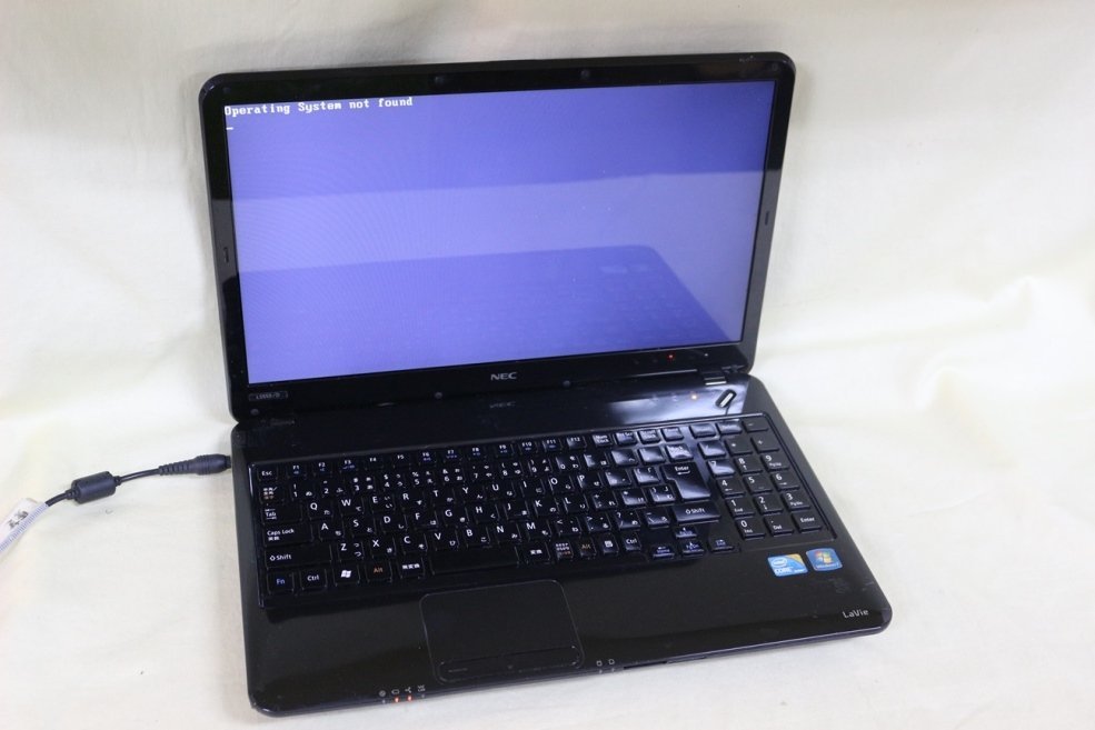 現状品 15.6inchワイド ノートパソコンNEC LaVie S LS550/D INTEL CORE i5 4GB HDD無しブルーレイディスクドライブ 起動確認済 代引き可