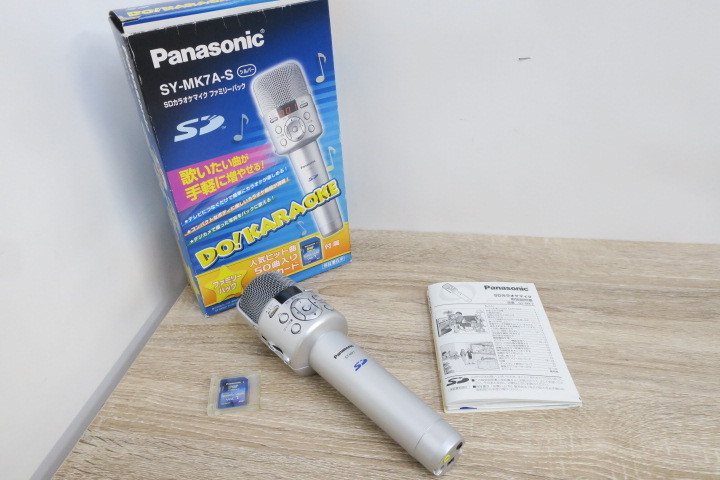 ヤフオク! - ○Panasonic/パナソニック SD カラオケマイク