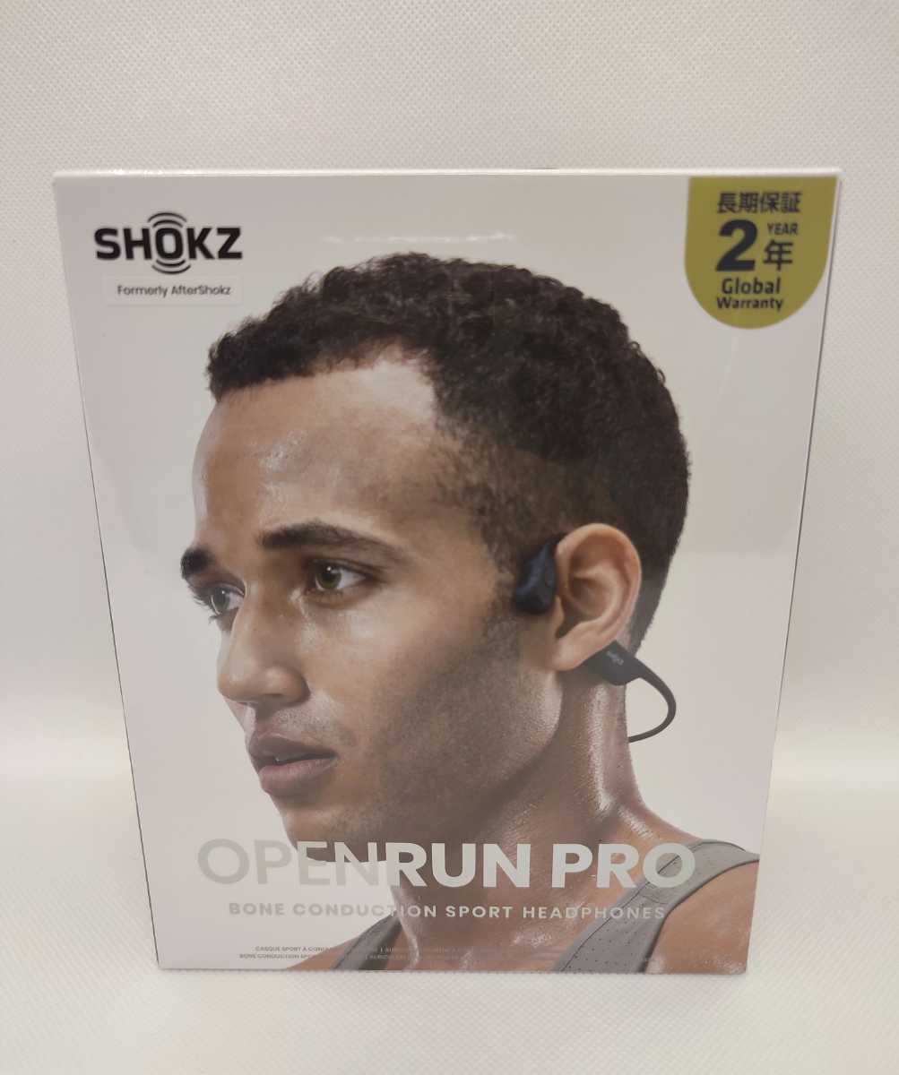 Shokz 骨伝導イヤホン OpenRun Pro ブラック SKZ-EP-000007/ヘッドホン
