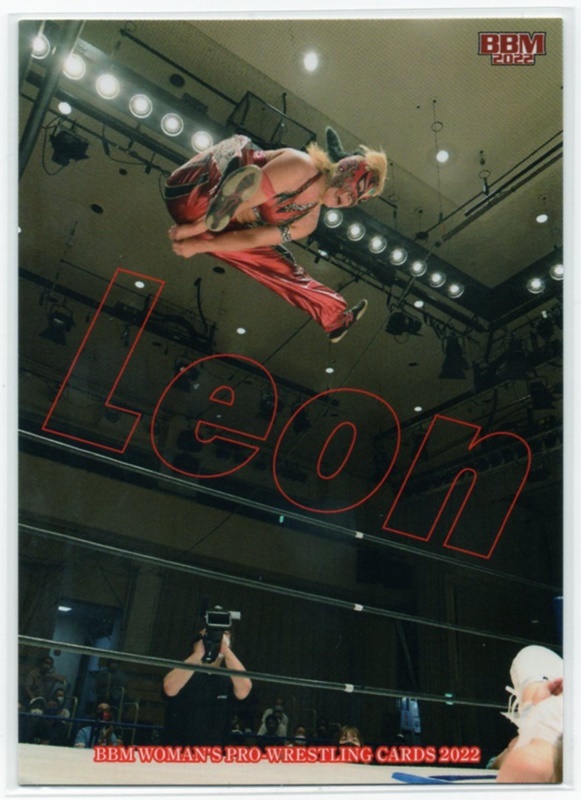 Leon【 BBM 女子プロレスカード2022 】シークレットカード(131) ★即決_画像1