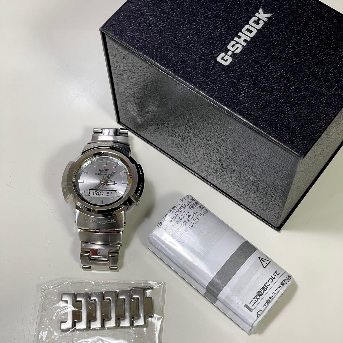 CASIO G-SHOCK AWM-500D-1A8JF フルメタル 新品同様 | laninternet.com.br