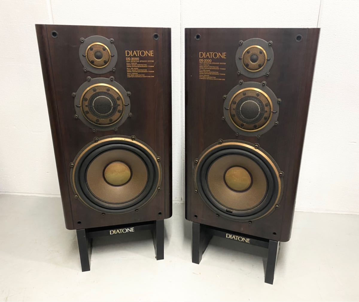 DIATONE DS-2000 DK-11 3way スピーカー ペア ダイヤトーン DIATONE DS-2000 DK-11 3way スピーカー ペア ダイヤトーン