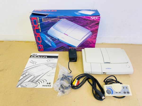 E243-K31-336 NEC ネック PC ENGINE DUO-R ピーシーエンジン デュオアール PI-TG10 ゲーム機 ①