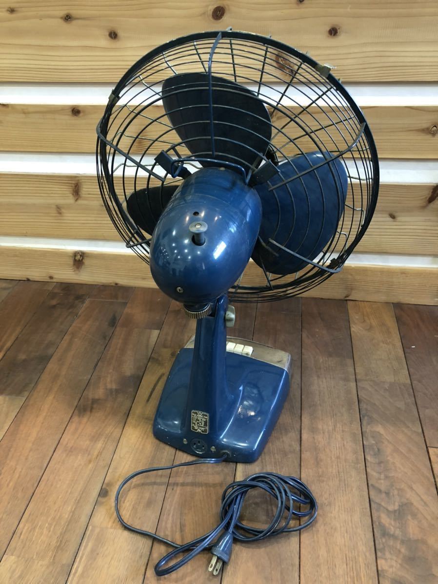 FUJI DENKI 富士電機 扇風機 FKS 3061 30cm SILENT FAN サイレントファン プリマドンナ フジ 昭和 ビンテージ レトロ アンティーク_画像5