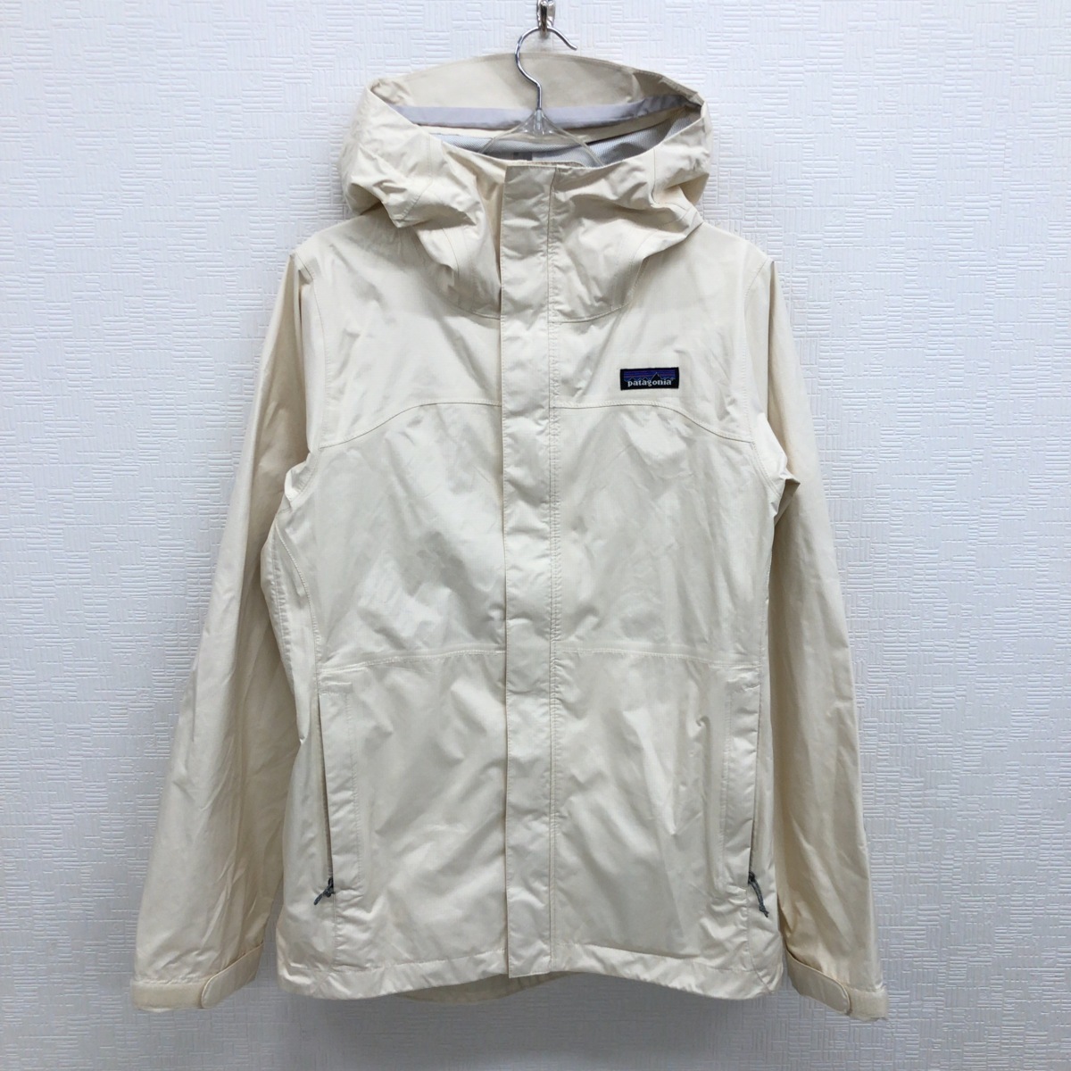 ○美品 Patagonia パタゴニア トレントシェルジャケット XS アイボリー