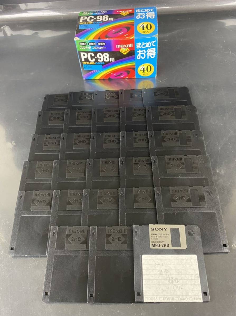 市場 SONY 2HD フロッピーディスク 3.5インチ PC98用