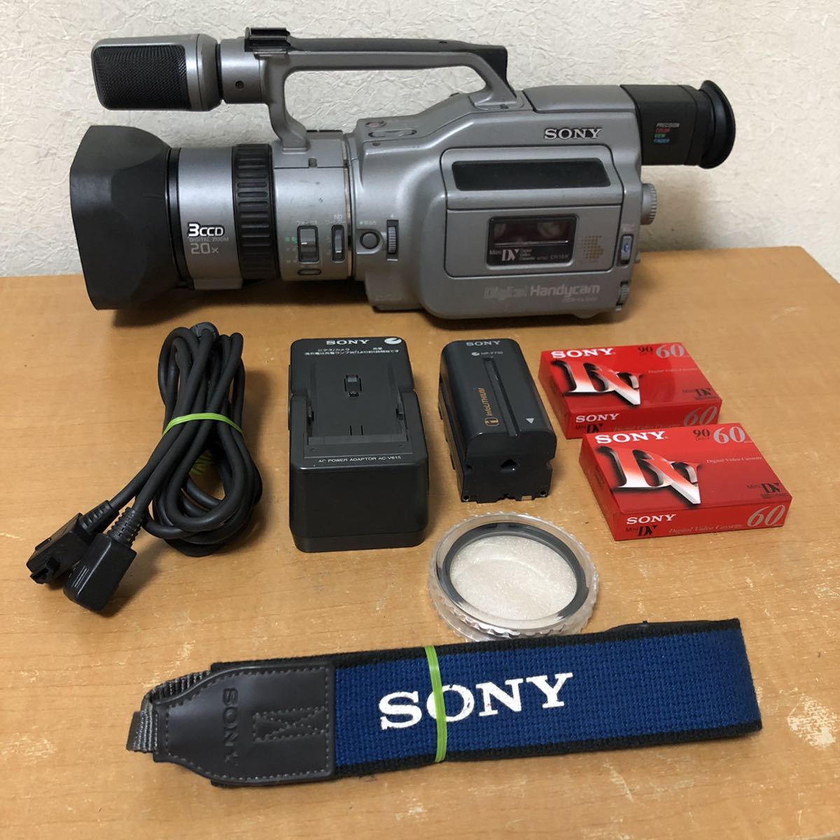 良品 ソニー SONY DCR-VX1000 ビデオカメラ ハンディカム デジタル