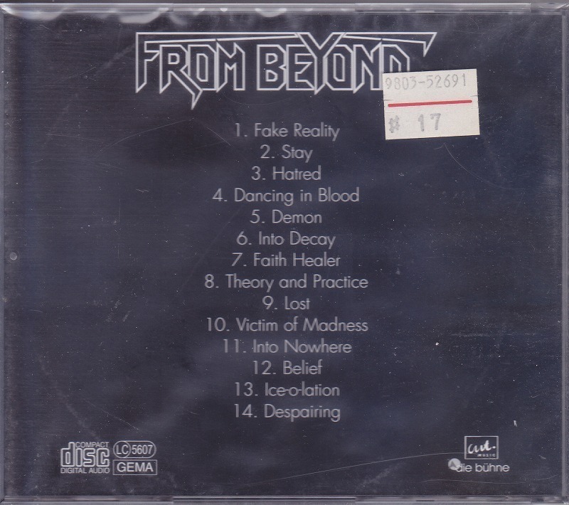 From Beyond / Into Decay /輸入盤/新品CD!!44127_画像2