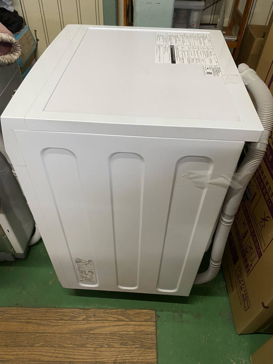 2141 【美品】AQUA ドラム式洗濯機 8.0kg 左開き AQW-FV800E 2020年製 アクア_画像4